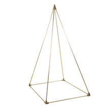 Load image into Gallery viewer, Pyramid Energy 3D Brass height 242 cm
