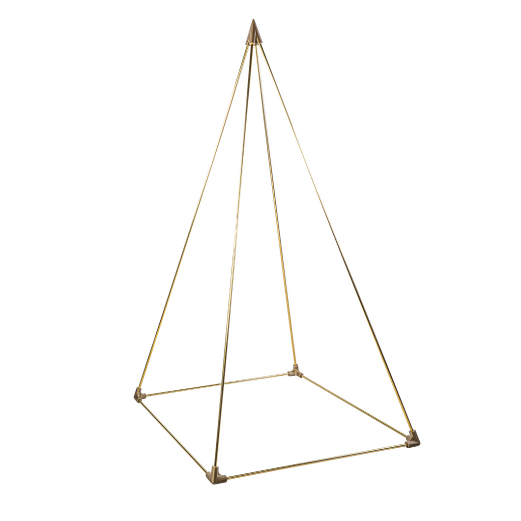 Pyramid Energy 3D Brass height 242 cm