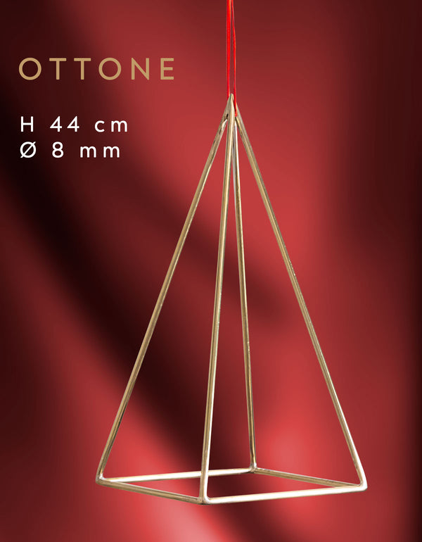 AUDIN® Piramide Sonora Ottone 44 cm/8 mm