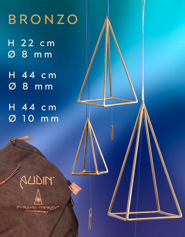AUDIN® PACK: 22/8 + 33/8 + 44/10 Bronzo + zaino omaggio