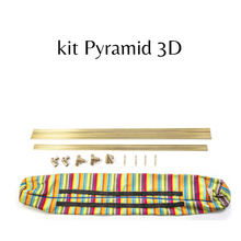 Load image into Gallery viewer, Pyramid Energy 3D Brass fittings PLA H 176 cm® + VIDEO COURSE
