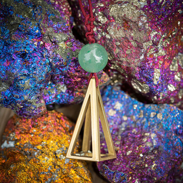Pyramid Gioiello® con sfera di avventurina