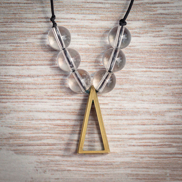 Pyramid Gioiello® con sfere di quarzo ialino